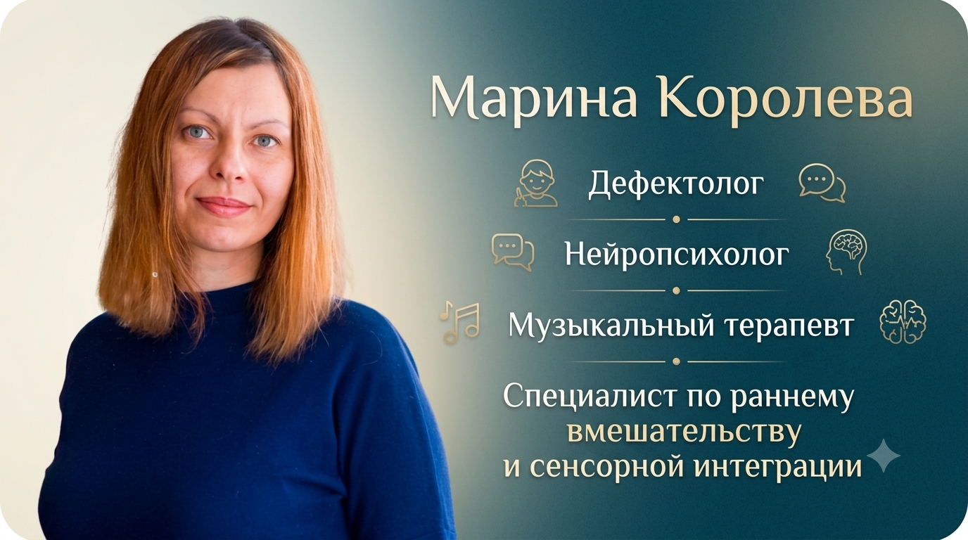 Марина Королева логопед-дефектолог